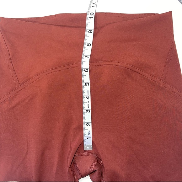 Lululemon Wunder Under Smoothcover High Rise Rust Orange Leggings 8 Women’s - Picture 11 of 13